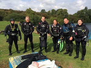 learning to scuba dive in the uk