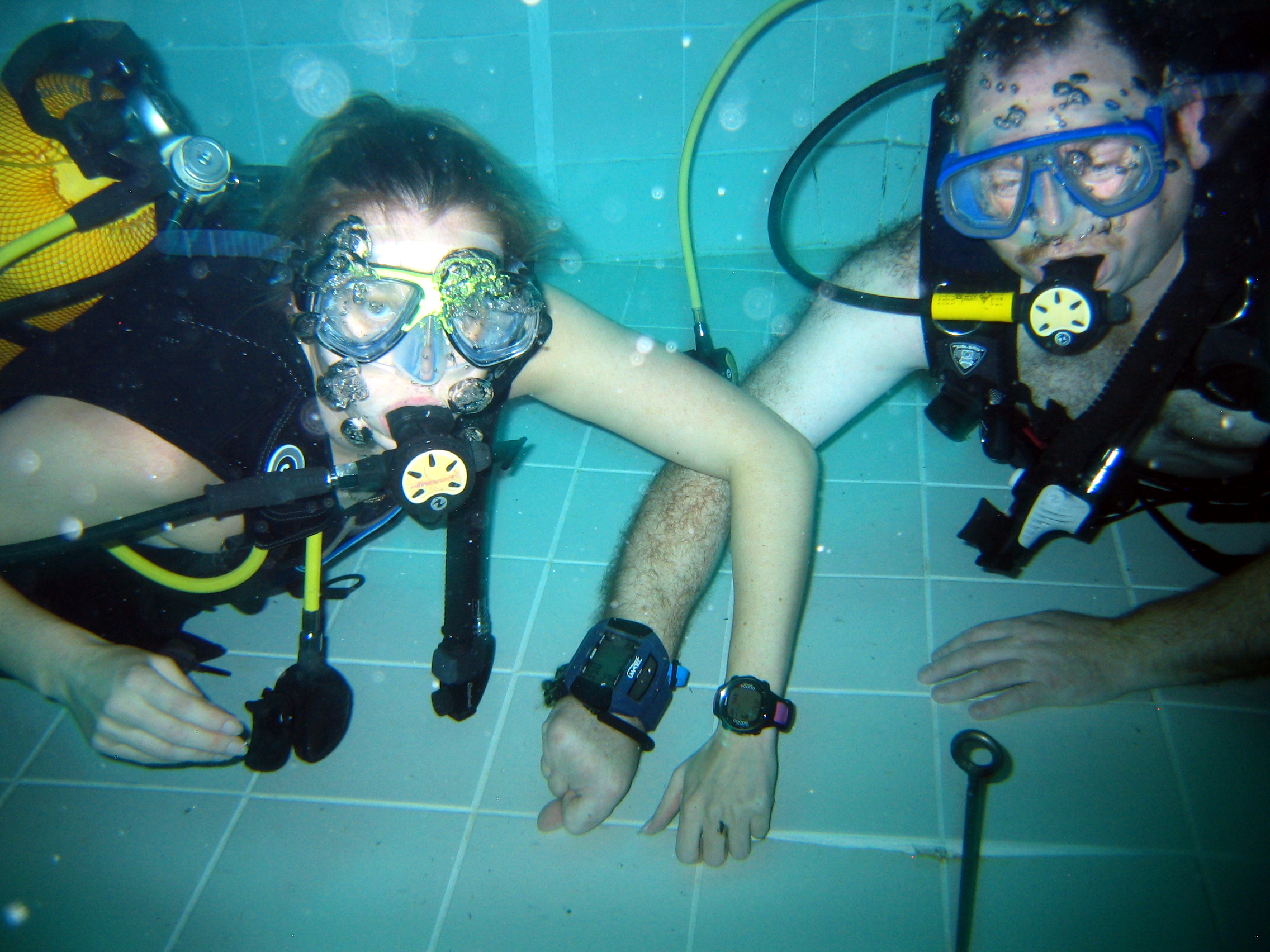 PADI deep diver course