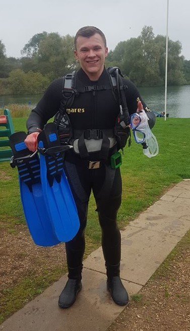 PADI Scuba diving training Bedfordshire, Hertfordshire and Cambridge