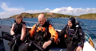 padi scuba diving in the uk